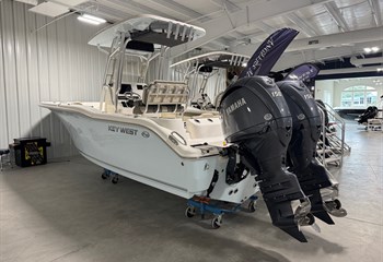 2026 Key West 244 Solid Ice Blue Boat